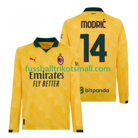 Fußballtrikots AC Mailand Luca Modrić 14 2025-2026 Langarm 3rd trikot kaufen